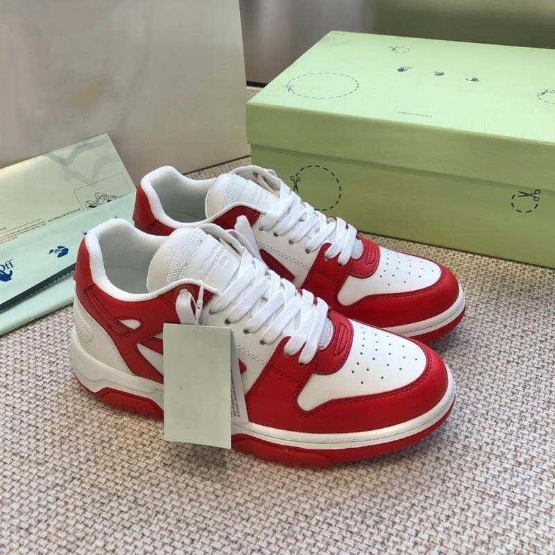 Off-White Thick-Heeled Casual Sports Shoes Unisex Fashionable Leisure Sneakers Luxury Women's Flat Footwear round Toe Mesh Inner · v10