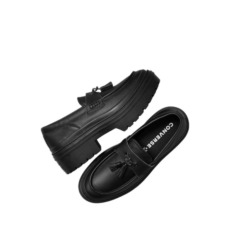 Converse Chuck Taylor All Star Lugged Heel Loafer Women Adult's Sneakers - BLACK/BLACK/BLACK · v8