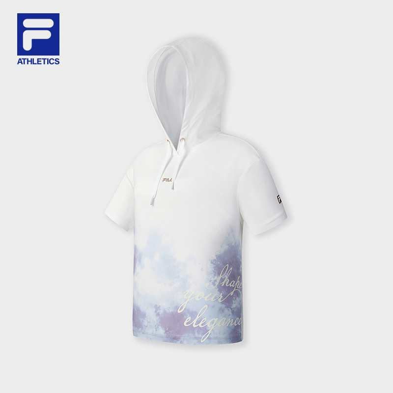 FILA CORE ATHLETICS FILA-FIT ARTE ELEGANTE Women Short Sleeves T-Shirt (White) · v2