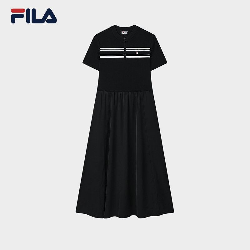 FILA CORE LIFESTYLE HERITAGE SPRING IMAGINATION Women Dress (Black) · v2