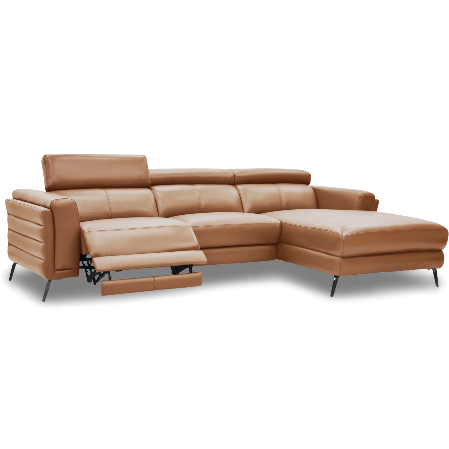 Power Recliner & Adjustable Headrest L-Shaped Sofa 3475 · v8