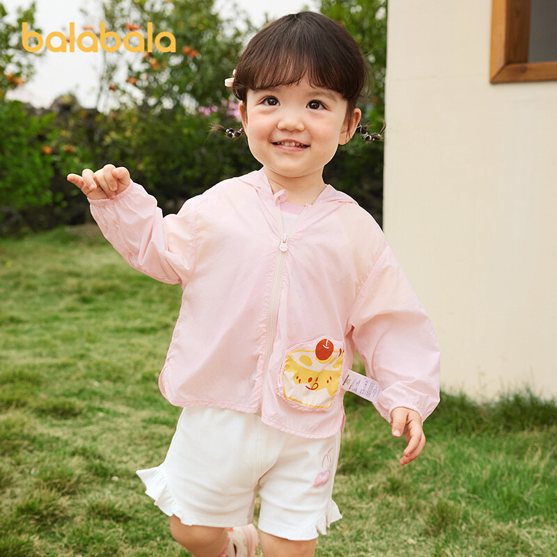 balabala Children Sunscreen Jacket Thin Outerwear For Little And Big Kids Boy And Girl 2025 Summer New Upf50 · v5