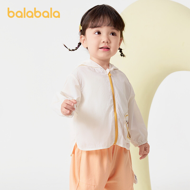 balabala Children Sunscreen Jacket Thin Outerwear For Little And Big Kids Boy And Girl 2025 Summer New Upf50 · v5