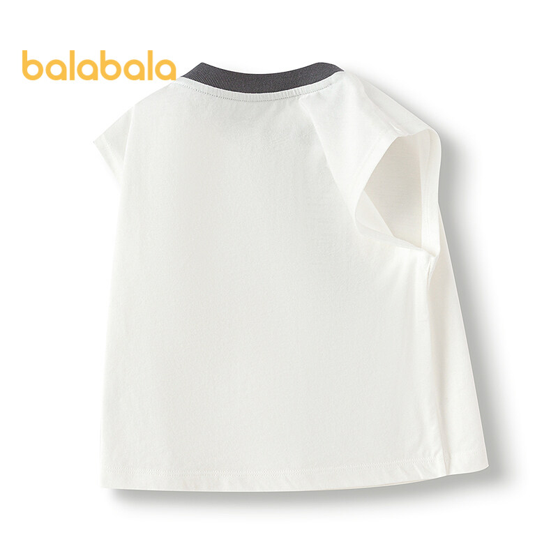 balabala Baby T-Shirt Boy And Girl Short Sleeves 2025 New Spring And Summer Sweet Trendy · v4