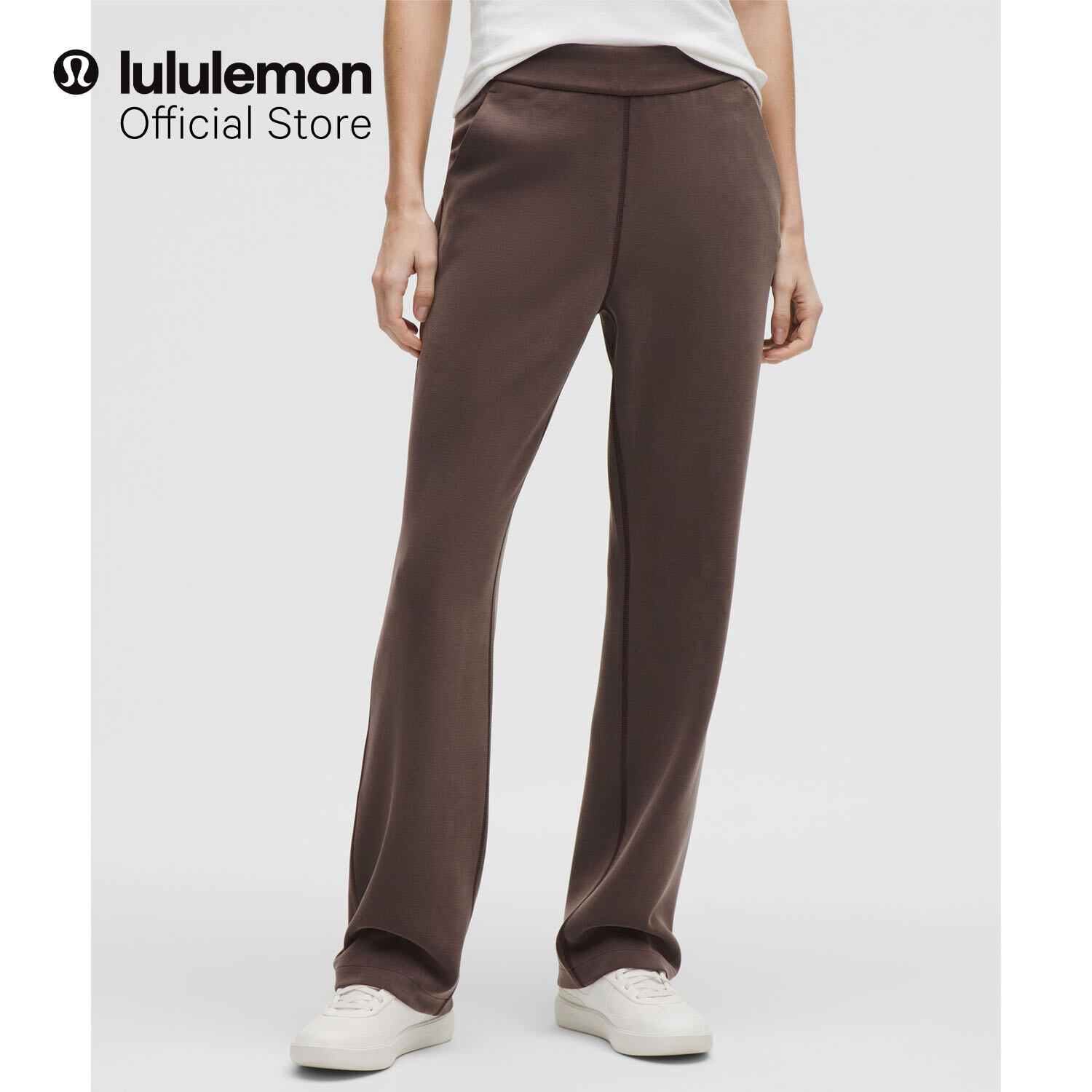 Lululemon Softstreme™ Damenhose mit hohem Bund und geradem Bein — Regulär