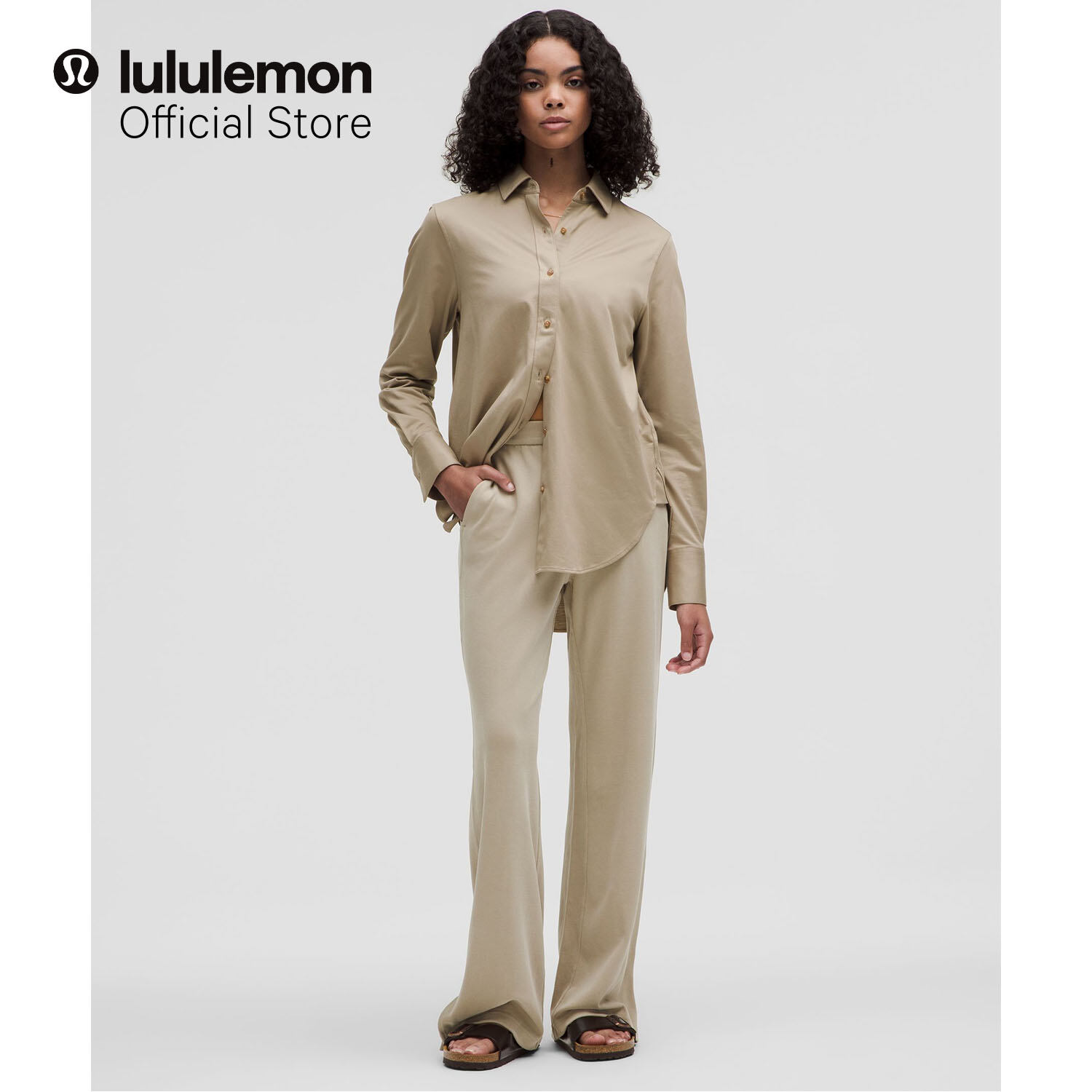 lululemon Women's Softstreme™ High-Rise Wide-Leg Pique Pant - Regular