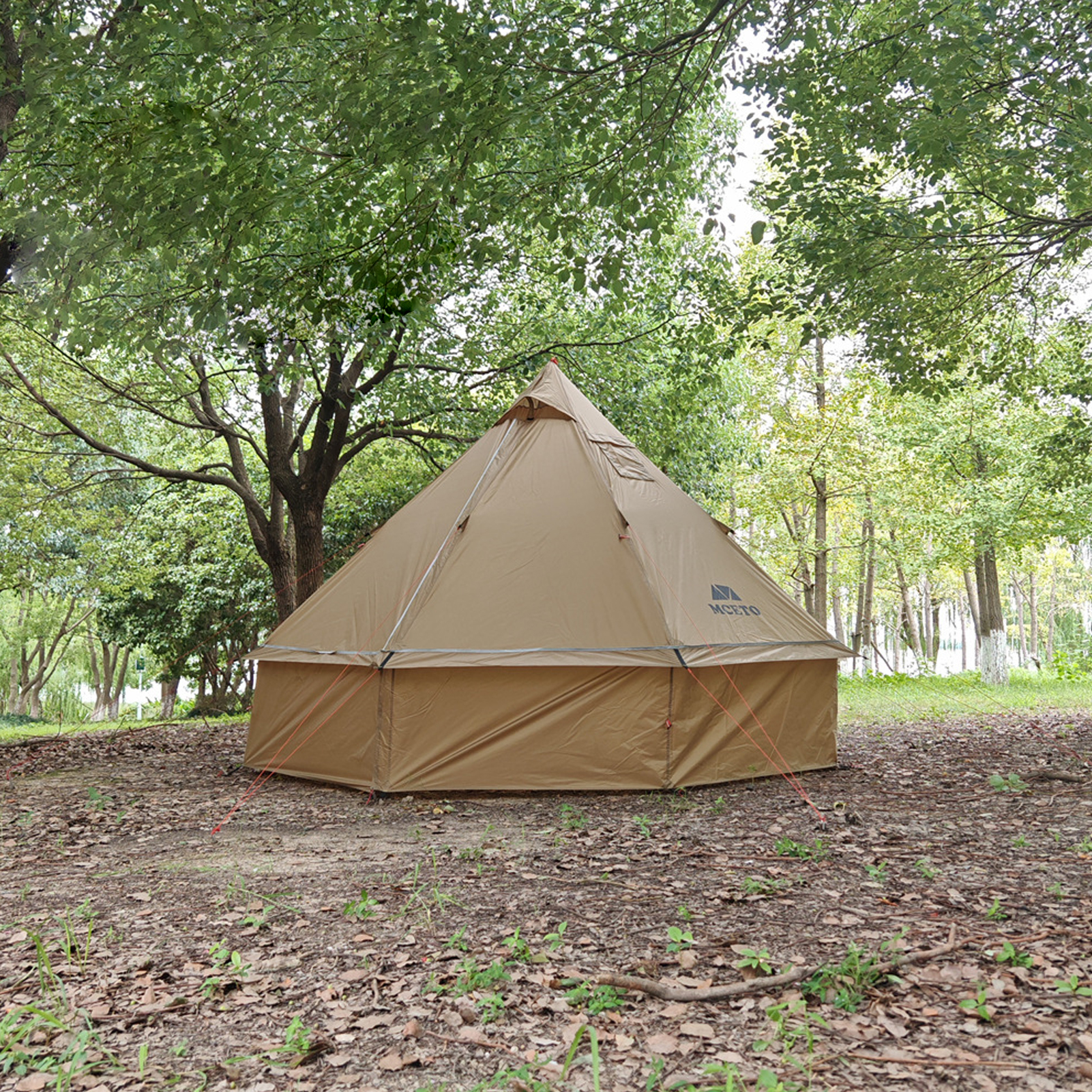 TOMSHOO People Tipi Tent With Stove Pyramid With 2-4 Stove · v3