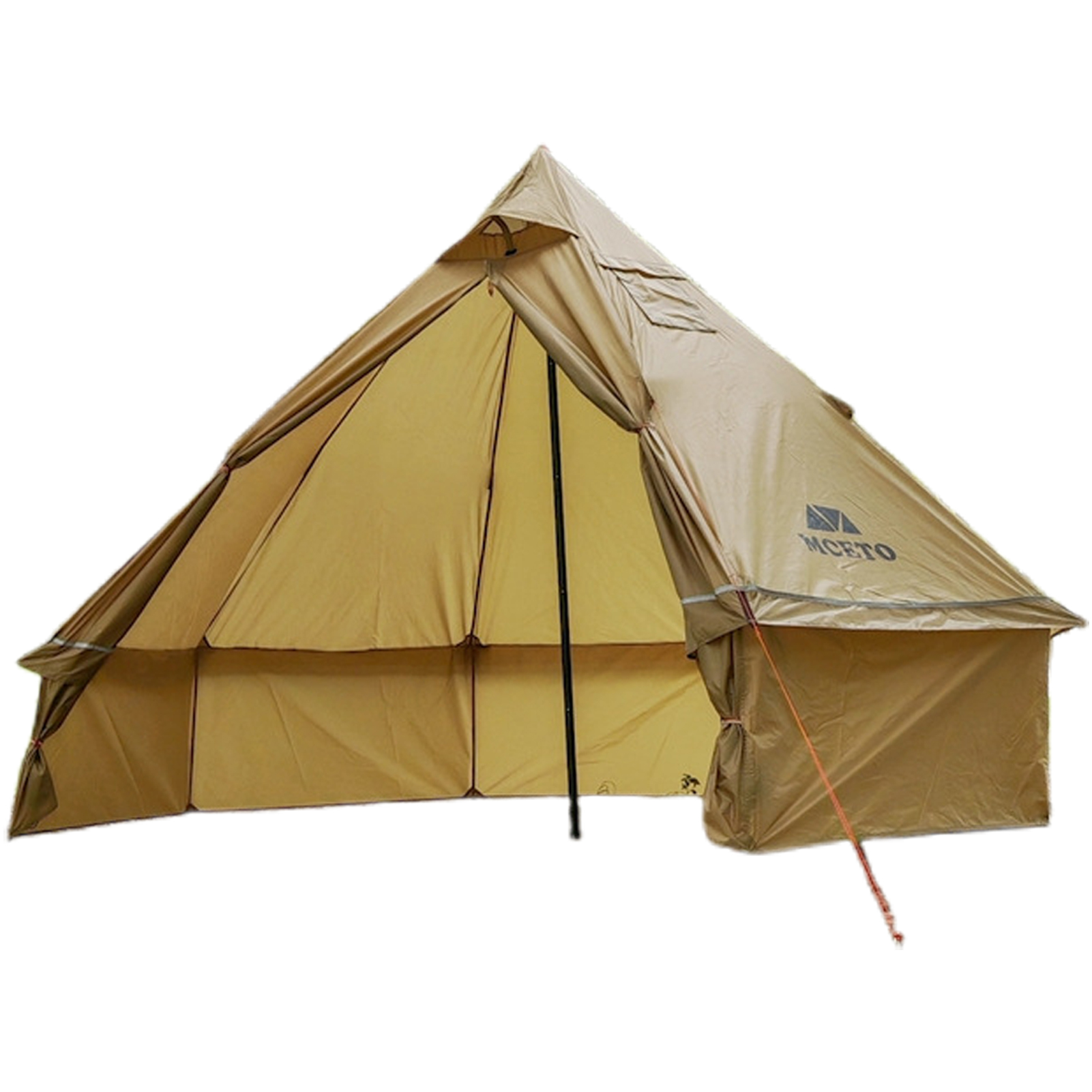 TOMSHOO People Tipi Tent With Stove Pyramid With 2-4 Stove · v3