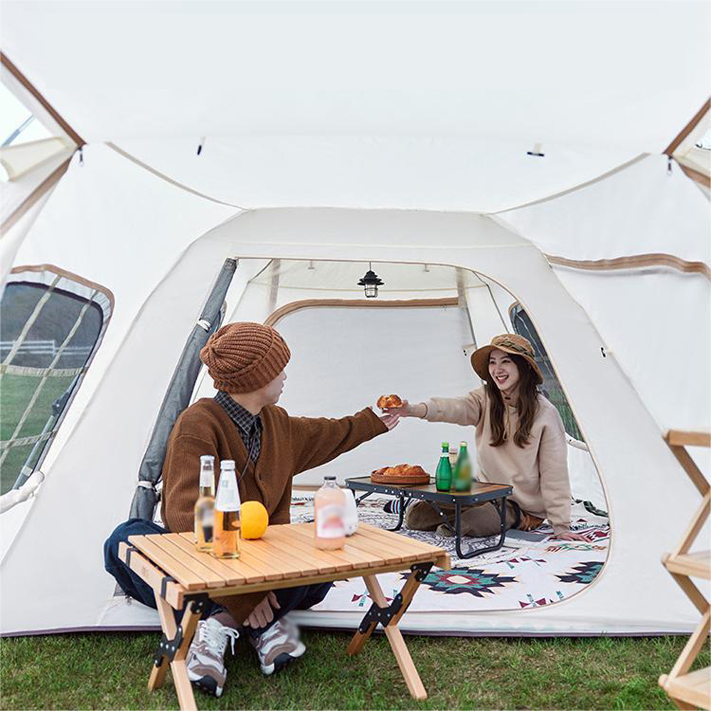 TOMSHOO Tent Portable Rainproof Tent Shelter Outdoor Tent Kipop Shelter. Eryue Siuke Mizuh Dieri Mewmewcat Ichu Tubbek Rainproof -proof Tent Buzhi Adben Iuppa · v21