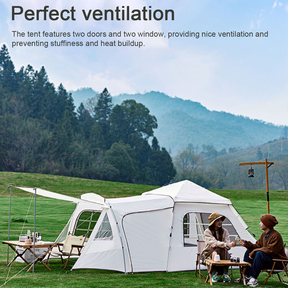 TOMSHOO Tent Portable Rainproof Tent Shelter Outdoor Tent Kipop Shelter. Eryue Siuke Mizuh Dieri Mewmewcat Ichu Tubbek Rainproof -proof Tent Buzhi Adben Iuppa · v21