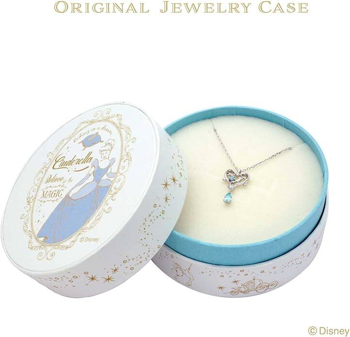 [Disney] "Cinderella" Silver 925 Necklace Cubic Zirconia (VPCDN70001) from Japan ZZZ TKZ · v12