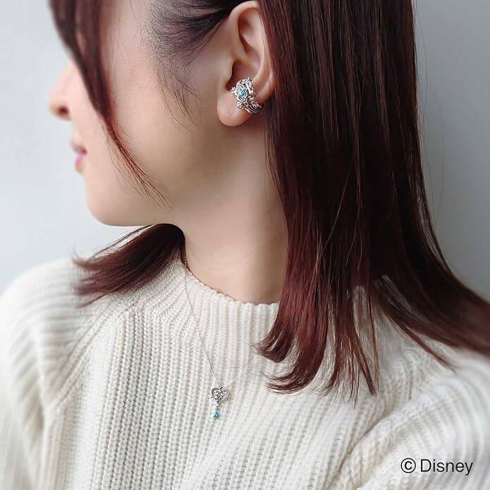 [Disney] "Cinderella" Silver 925 Necklace Cubic Zirconia (VPCDN70001) from Japan ZZZ TKZ · v12