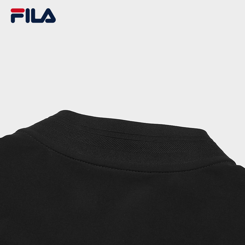 FILA CORE LIFESTYLE WHITE SPORTY & LUXURIOUS Men Woven Jacket (Black) · v3