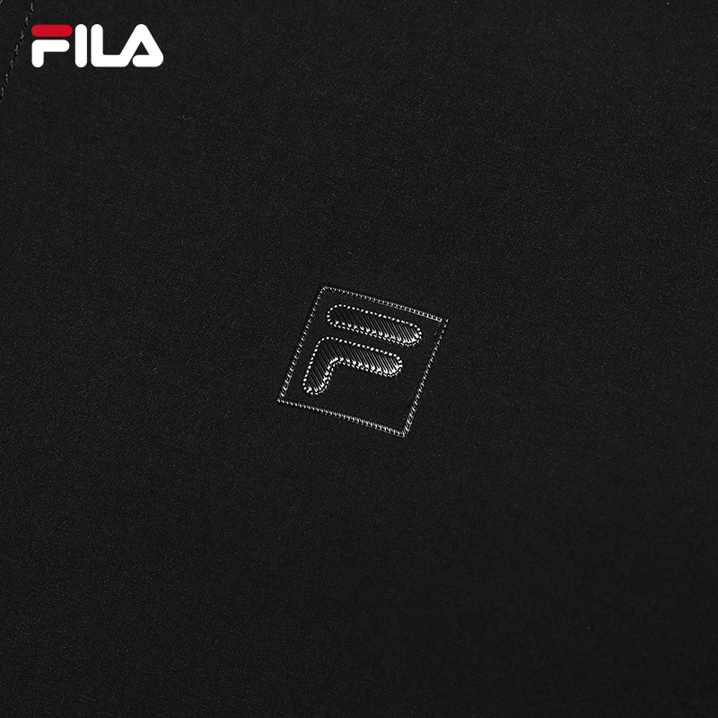 FILA CORE LIFESTYLE WHITE SPORTY & LUXURIOUS Men Woven Jacket (Black) · v3