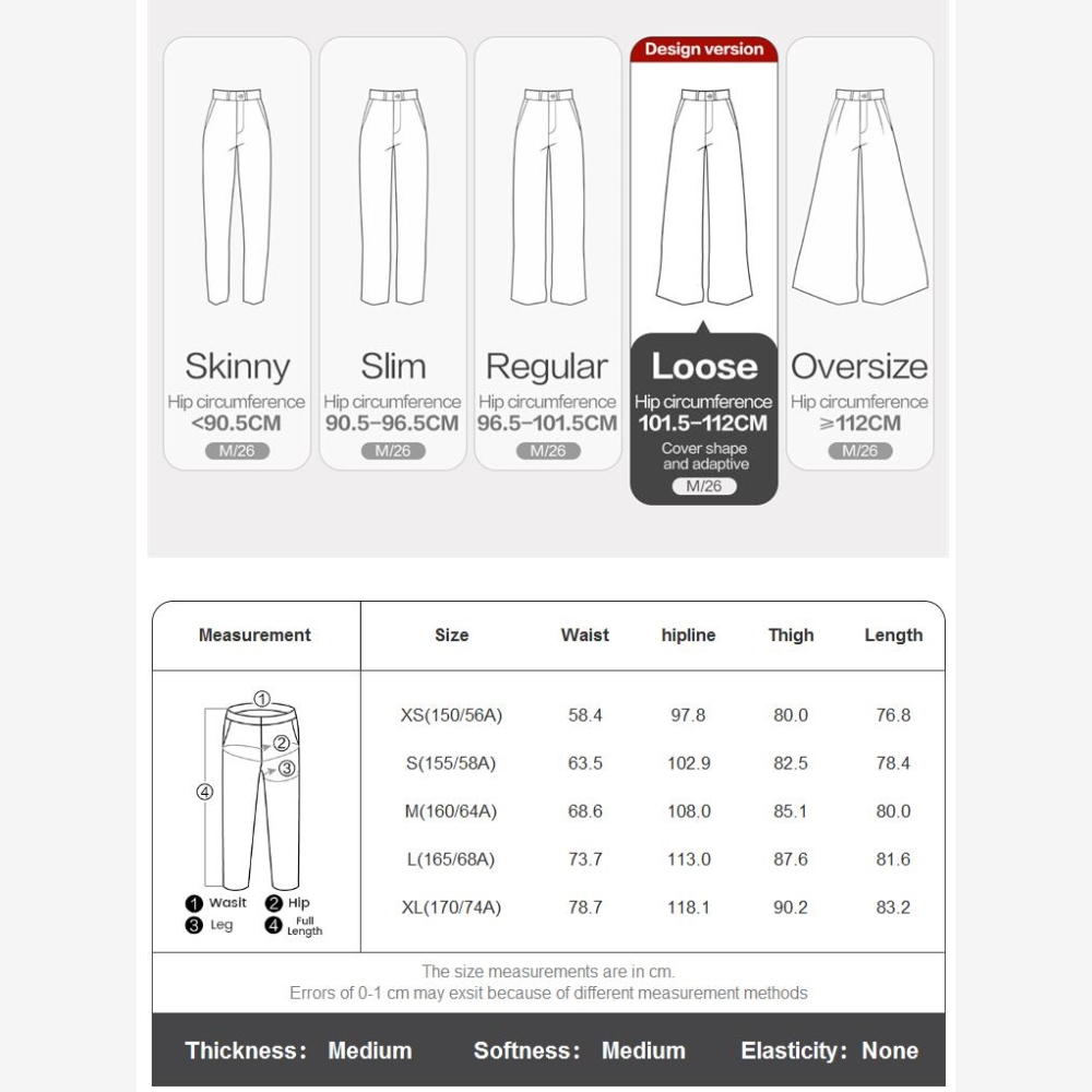 Giordano Women 100% Cotton pleated wide leg elastic waist pants Free Shipping 18425202 · v2