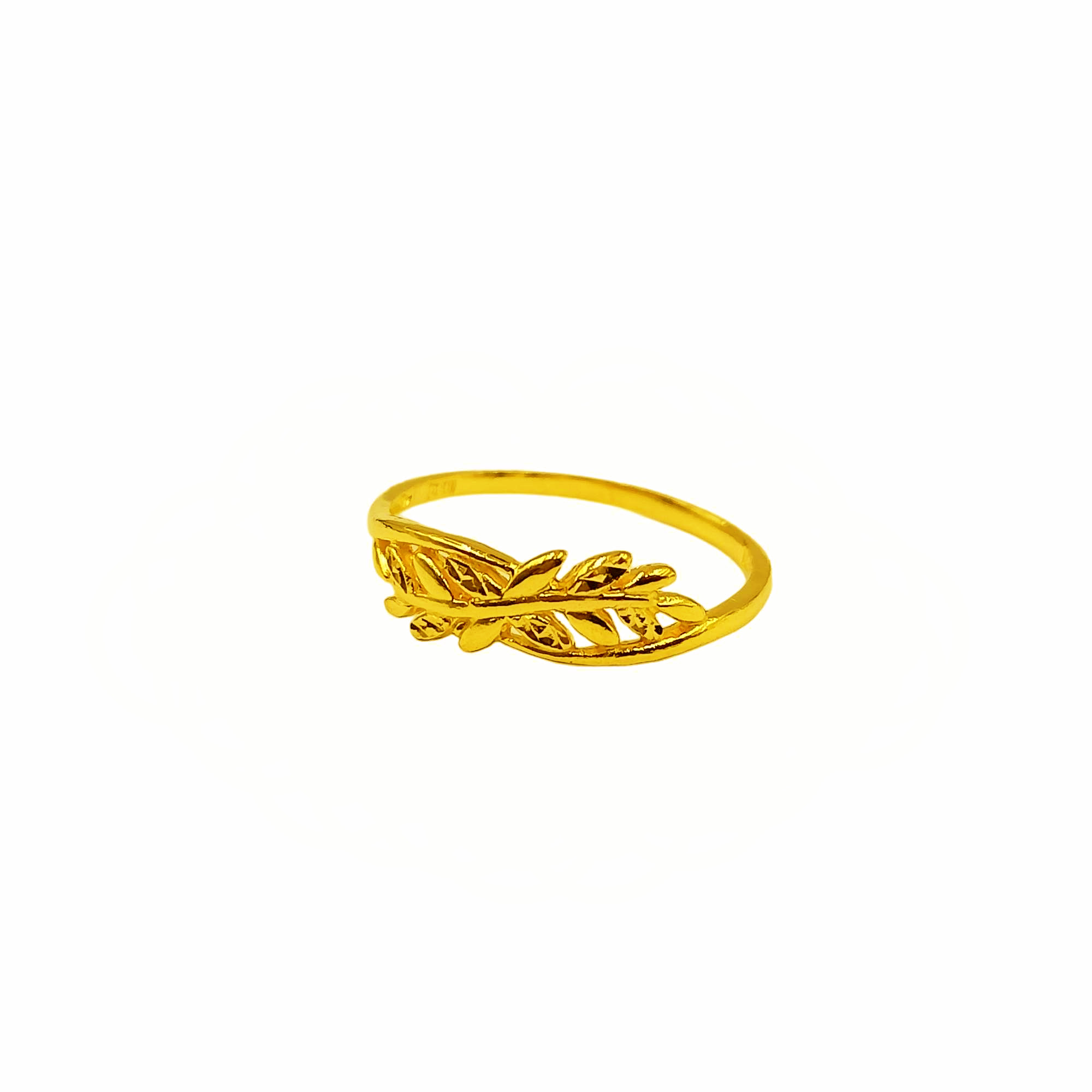 916 Gold Leaf Ring · v4