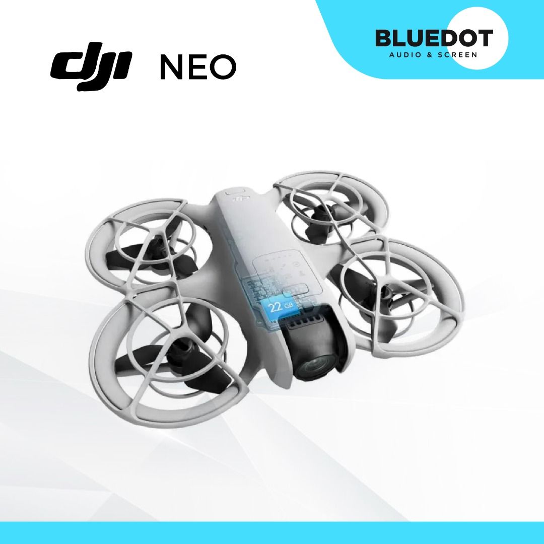 DJI Neo Mini-Drohne mit 4K Ultra-HD-Kamera, einfache Steuerung