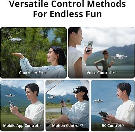 4K Ultra HD 카메라가 장착된 DJI Neo Mini 드론, 쉬운 제어