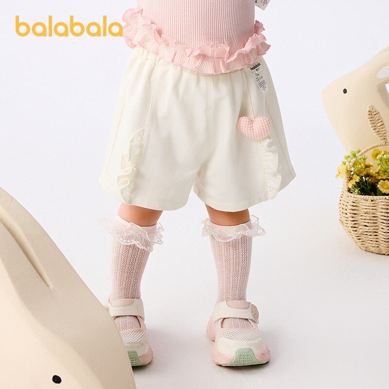 バラバラ ショートパンツ 幼児 女の子 ベビー服 夏 快適 かわいい おしゃれ ショートパンツ