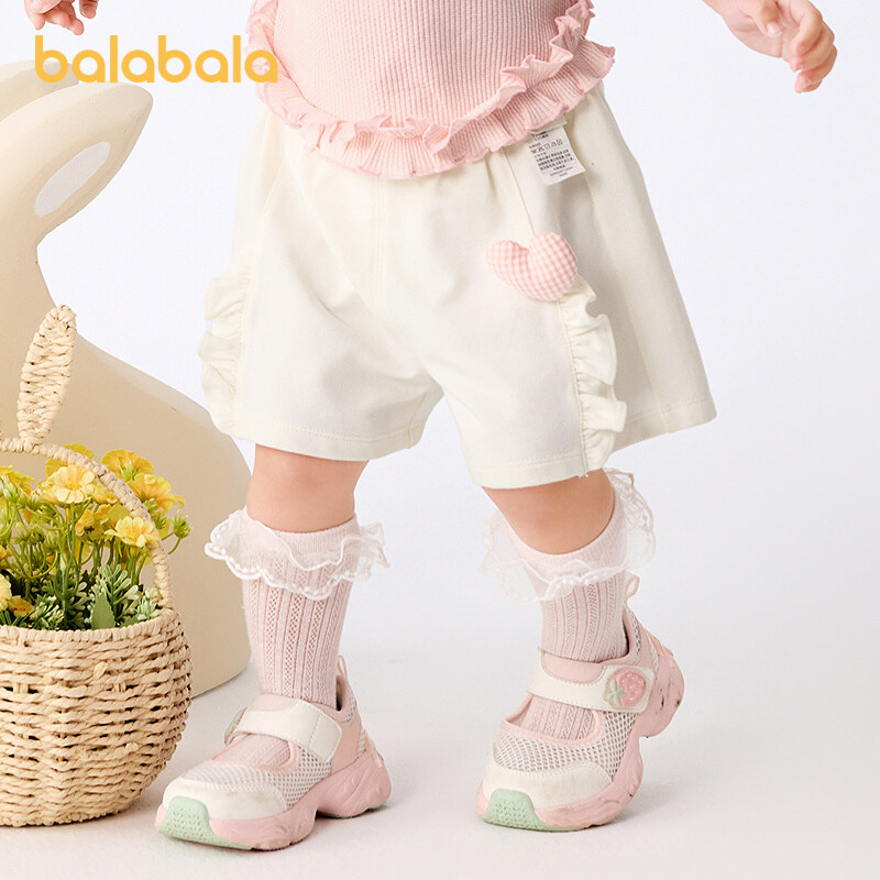 Pantalones cortos balabala para bebé niña, ropa de verano, cómodos y bonitos pantalones cortos a la moda