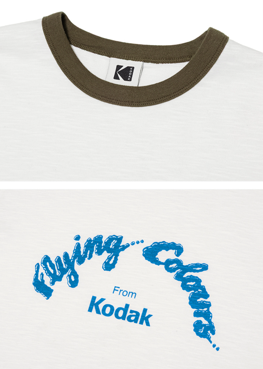 Maglietta KODAK Apparel Graphic Unisex Ringer (nuova dal 2025)