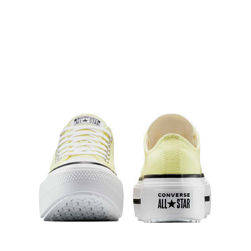 Converse CTAS Lift Double Stack Women's Sneakers - Lemon Slushy · v7