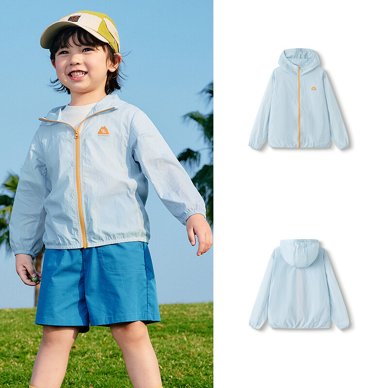 balabala Children Clothing Boy Girl 2025 Summer Thin Coolskin Cool Coat · v2