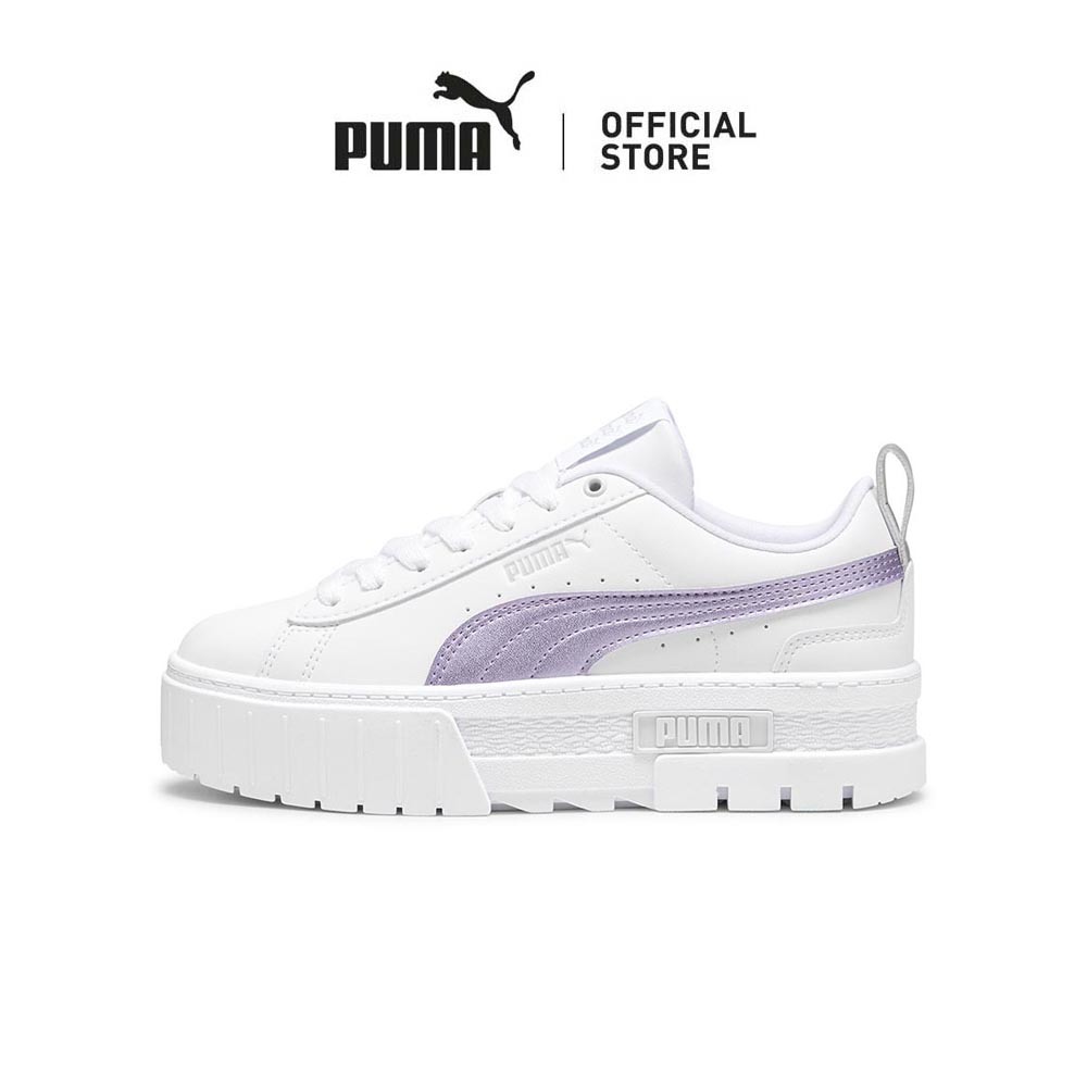 [NEW] PUMA Mayze Glow-Up Women's Sneakers (White) · v6