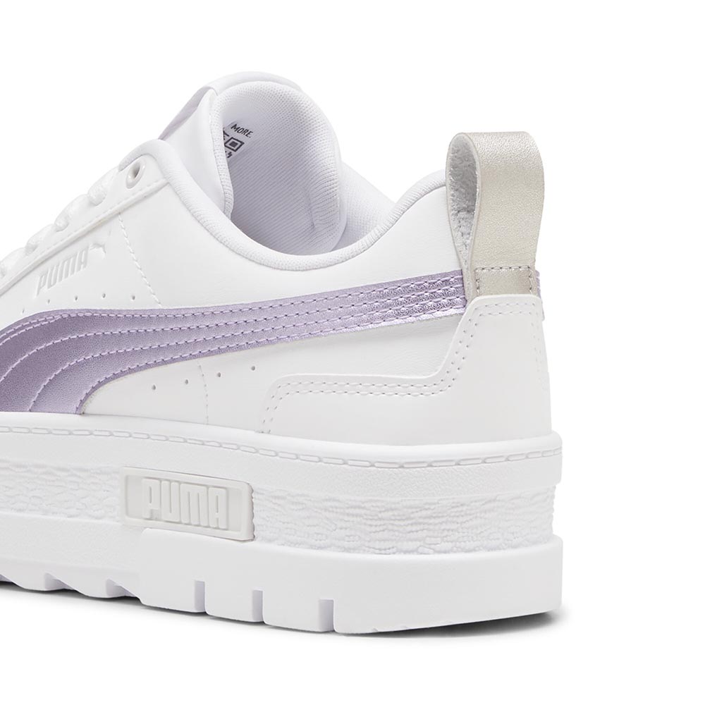 [جديد] حذاء رياضي نسائي من PUMA Mayze Glow-Up (أبيض)