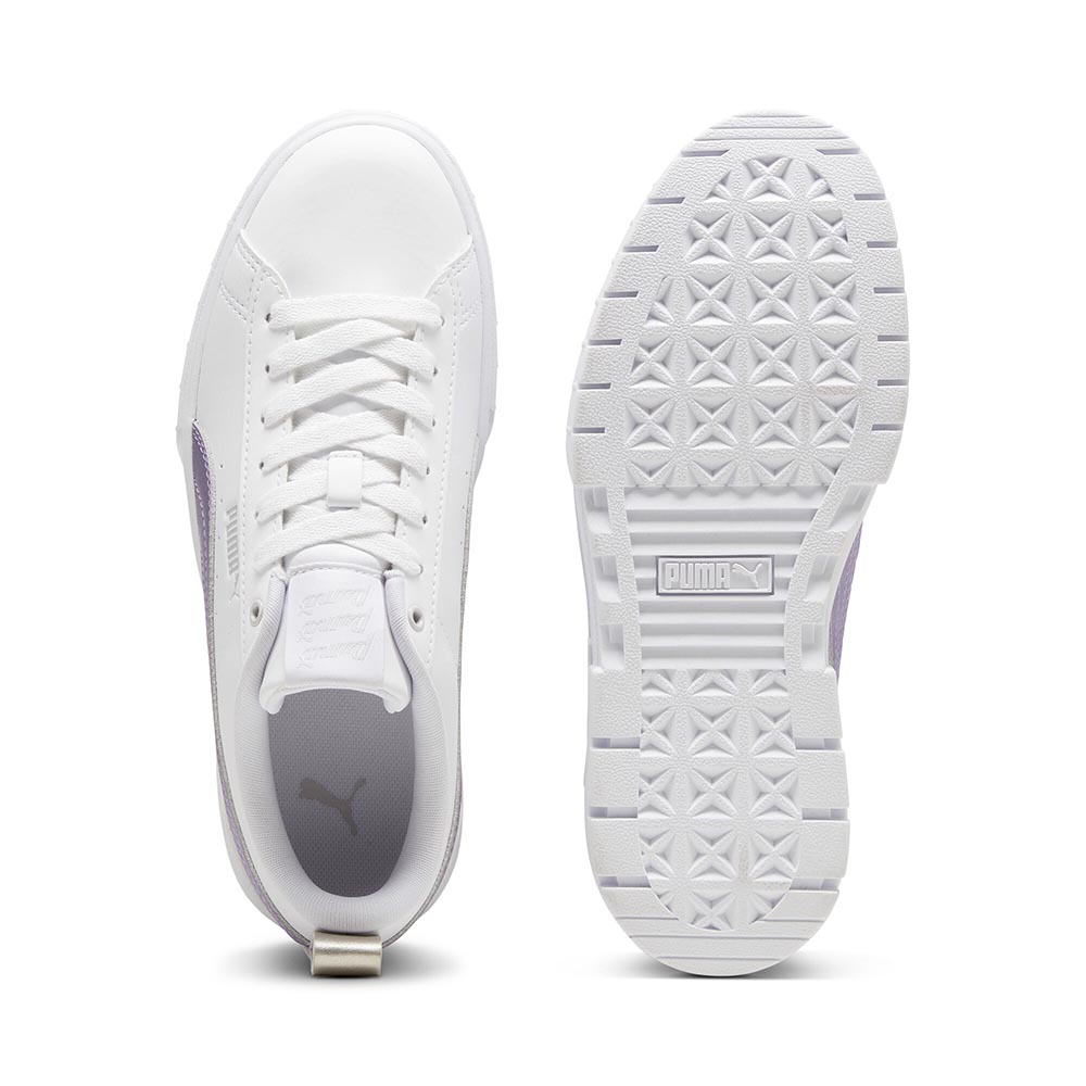 [جديد] حذاء رياضي نسائي من PUMA Mayze Glow-Up (أبيض)