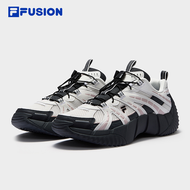 FILA FUSION FUSION BONE II Women Sneakers (Black / White) · v7