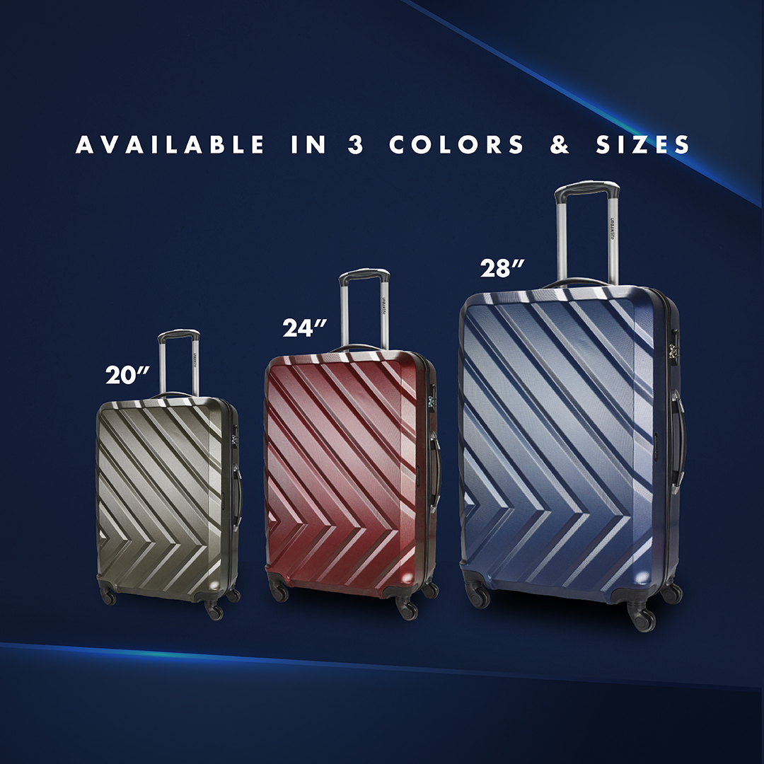 [SG Ready Stock] Bộ vali 3 trong 1 URBANlite CONTI ABS cứng có bánh xe xoay 360° ULH8919 Giao hàng trong 3 ngày làm việc bởi Universal Traveller
