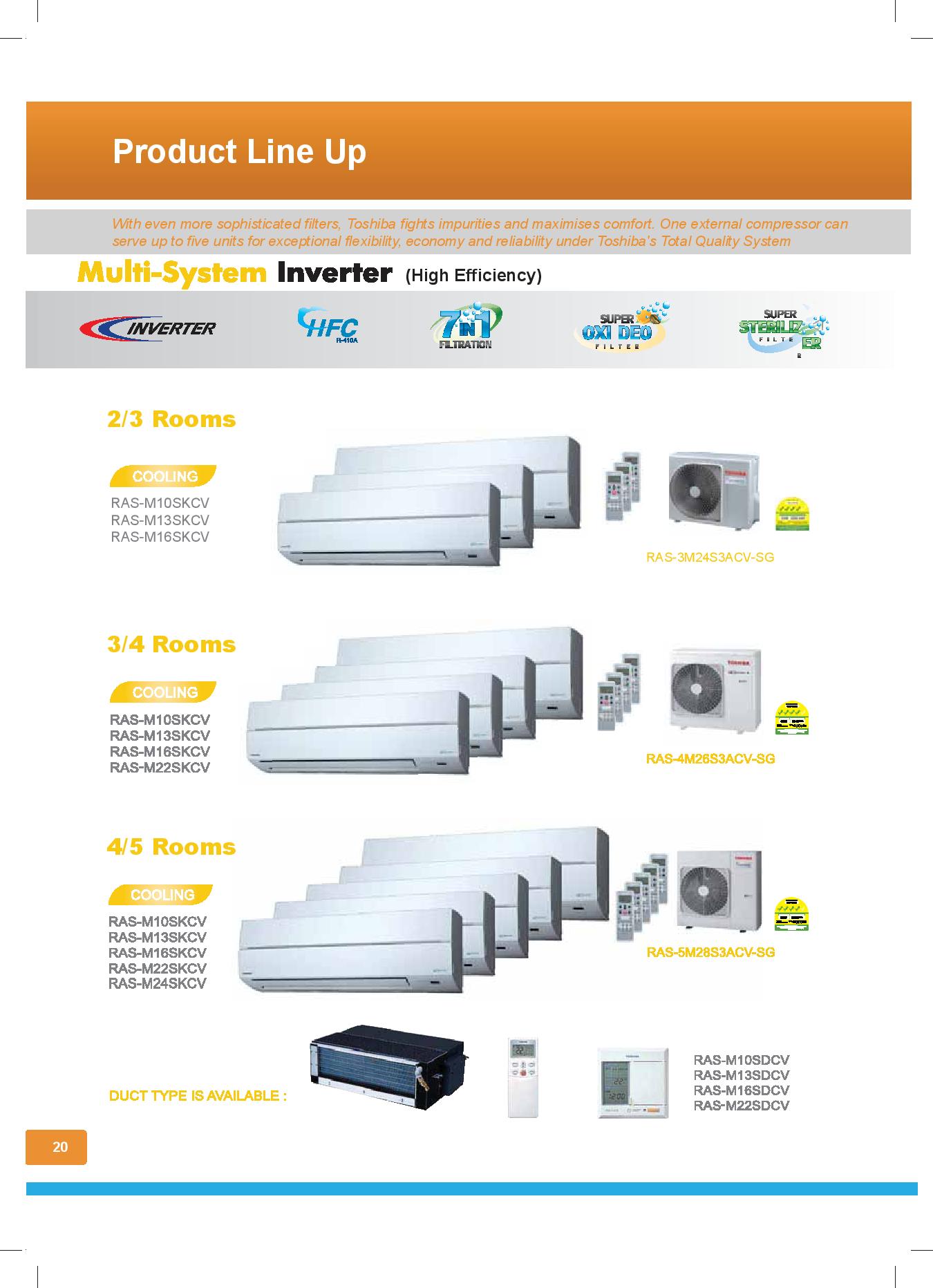 Toshiba Air Conditioner System 2 Inverter *4 TICKS* + FREE Installation + FREE Delivery + FREE $50 SERVICING Voucher + Dismantle & Disposal Old Air-Con Unit · v3