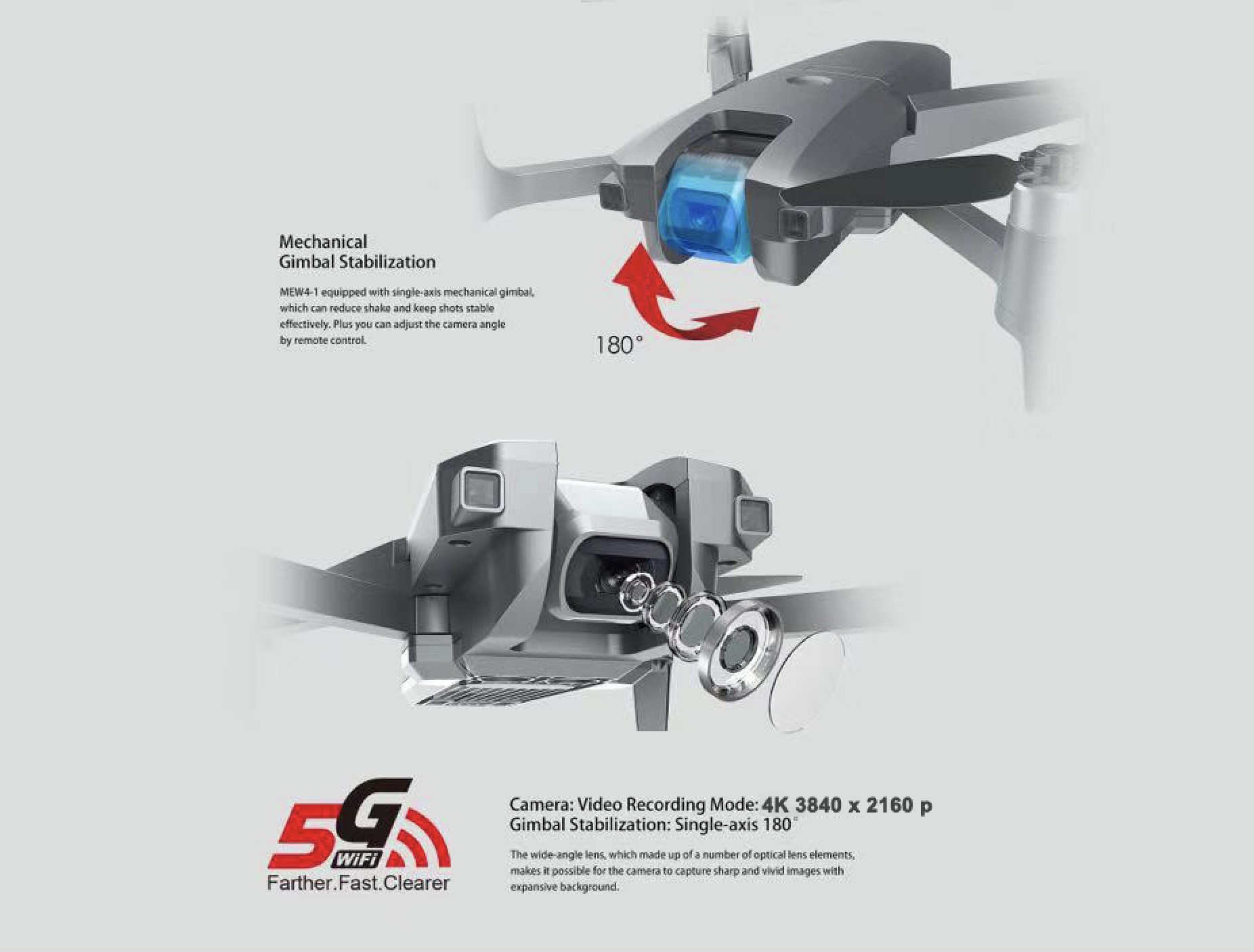 4K UHD GPS Optical Flow Follow Me Brushless Foldable Quadcopter Drone **Perfect Indoor or Outdoor Drone** · v12