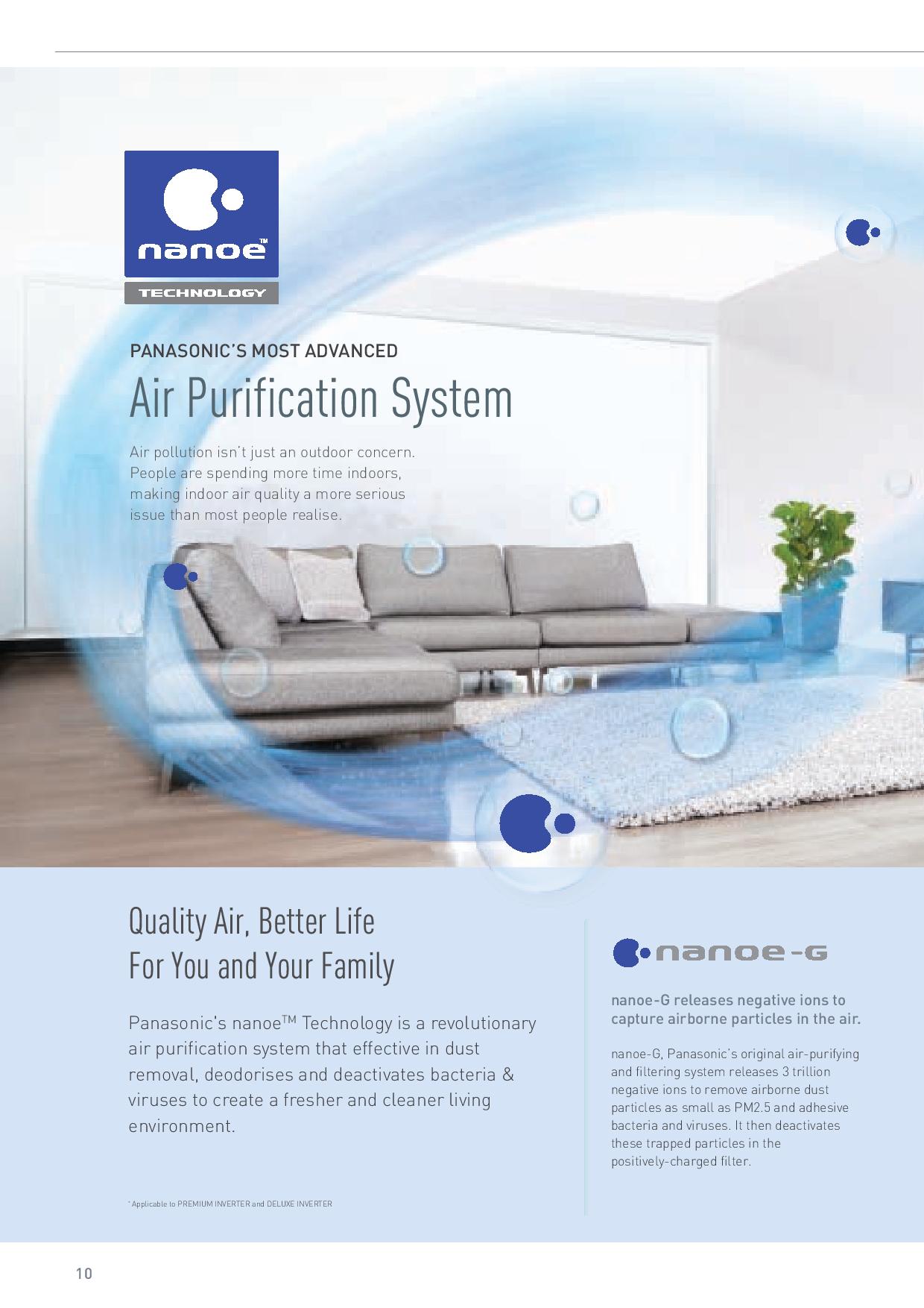 Panasonic INVERTER Air-Con ECONAVI [XS Series] System 4 (4 x Bedrooms) FREE Install + FREE Delivery + FREE $100 SERVICING Voucher + Dismantle & Disposal Old Air-Con Unit · v7