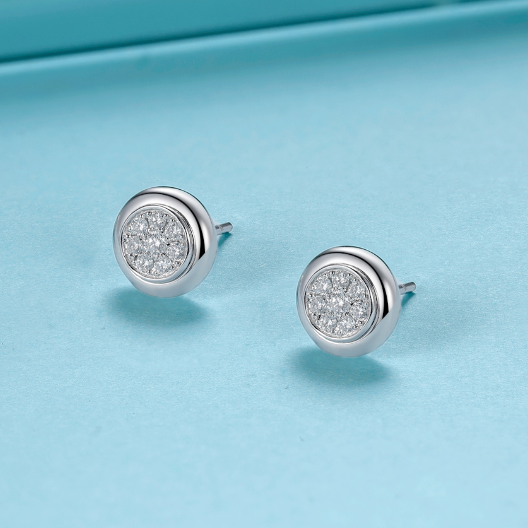 Rio Diamonds Fonial Diamond kolczyk z 18-karatowego białego złota