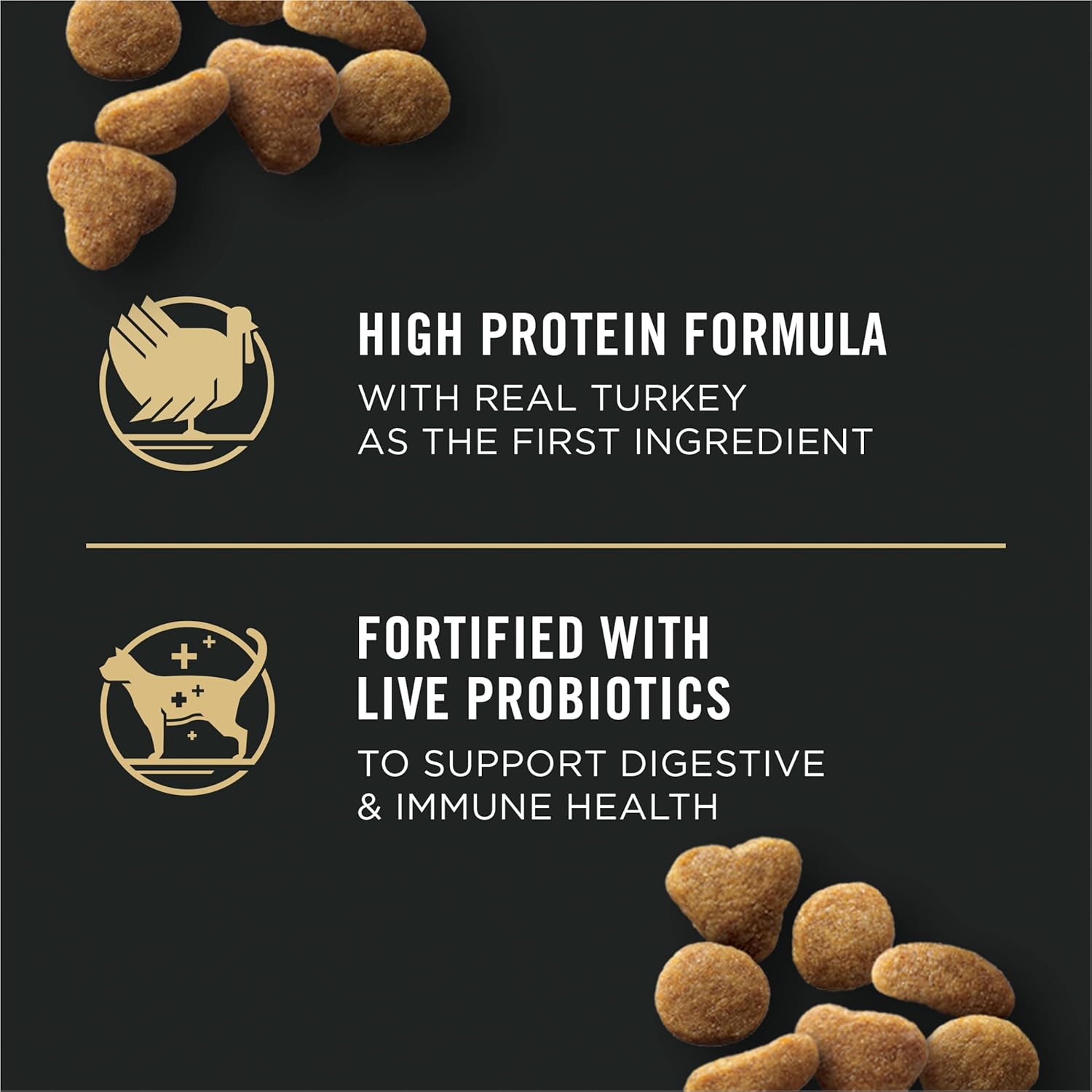 Purina Pro Plan Hairball Management, Indoor Cat Food, Turkey and Rice Formula - 7 lb. Bag · v2