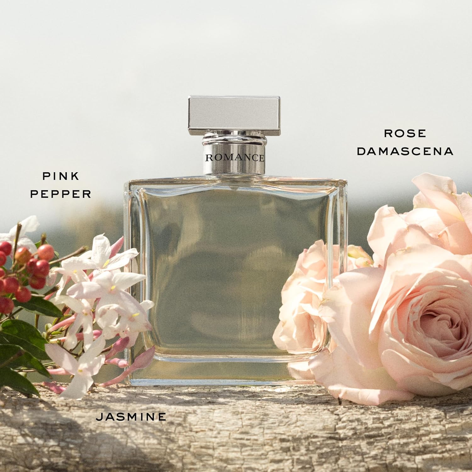 Ralph Lauren - Romance - Eau de parfum - Parfum pour femme - Boisé floral - Avec rose, jasmin et baies - Intensité moyenne