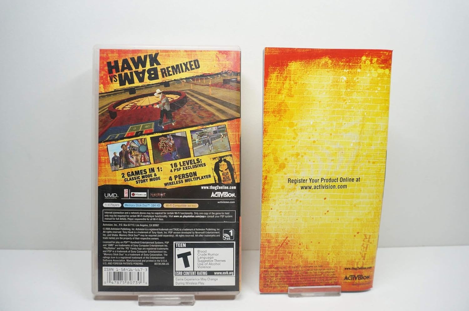 Tony Hawks Underground 2 Remix - Sony PSP · v4