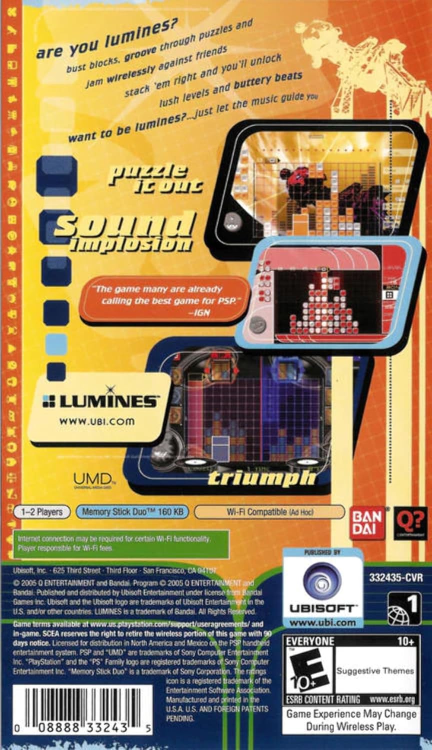 Lumines - Sony PSP