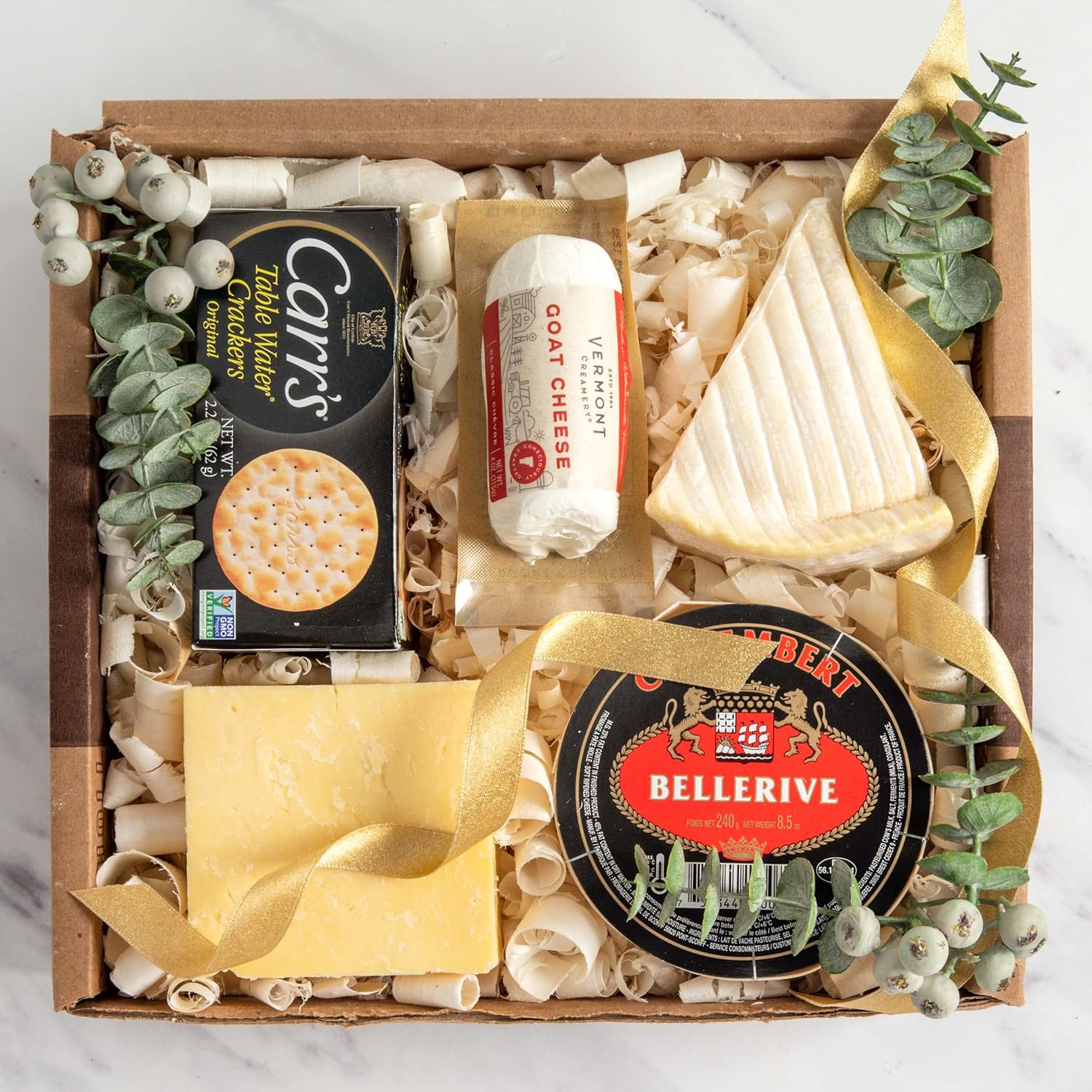 igourmet Mouthwatering Champagne Cheese Sampler and Assortment in Gift Box (26.2 ounce) · v2