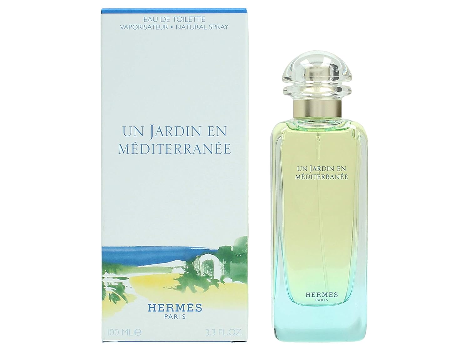 Un Jardin En Mediterranee di Hermes per donne. Eau De Toilette Spray 3,3 once