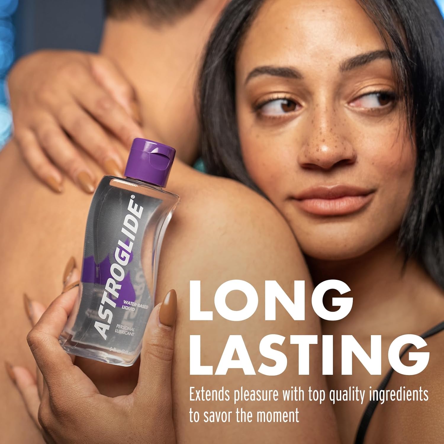 Astroglide Water Based Lube (5oz), Liquid Personal Lubricant, Sex Lube, Long-Lasting for Men, Women and Couples, Safe for Toys · v2