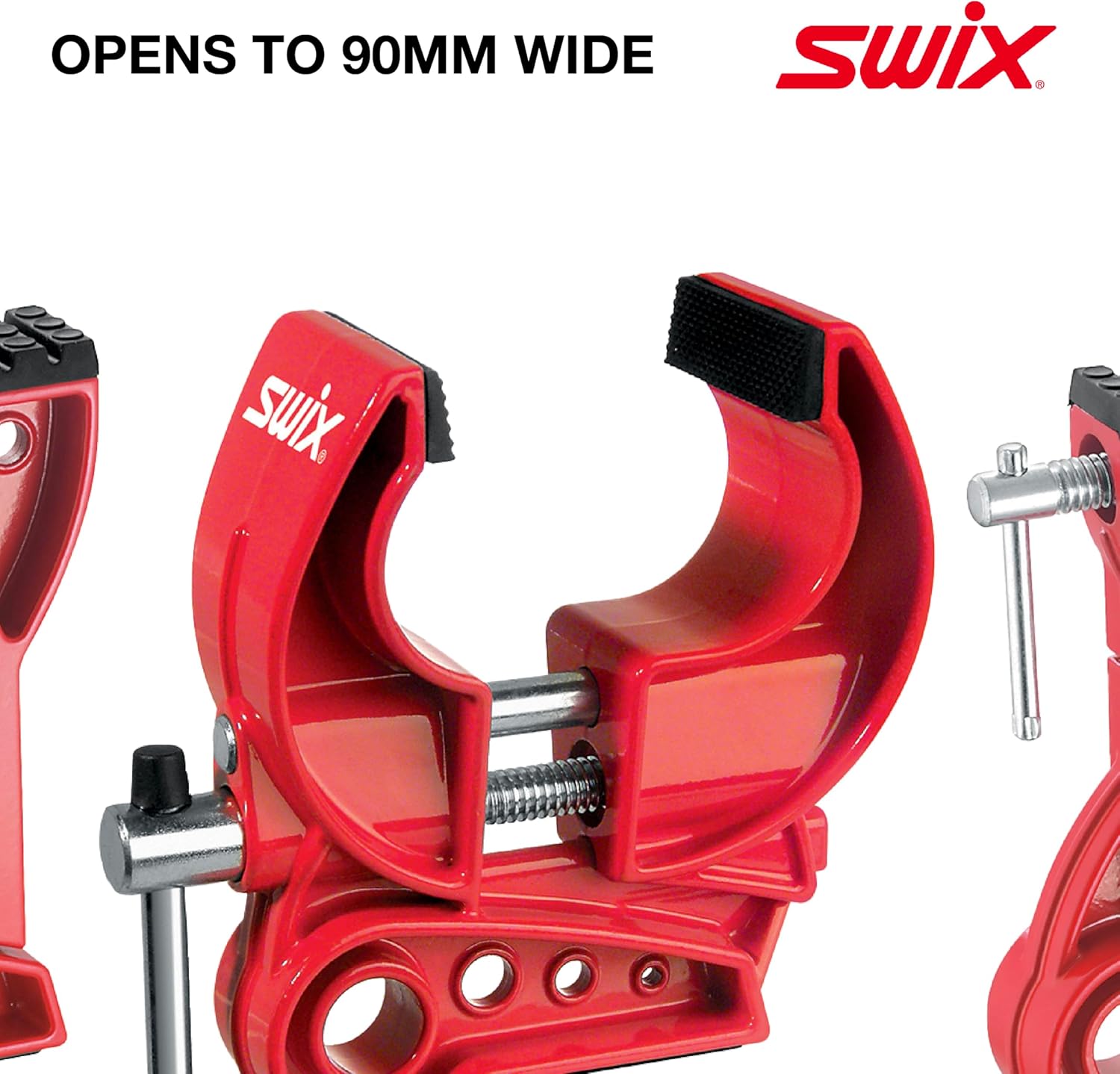 SWIX T149-50 Ski Vise With 50mm Wide Jaws | Durable Adjustable Clamps For Waxing And Tuning Alpine  Downhill Skis · v2