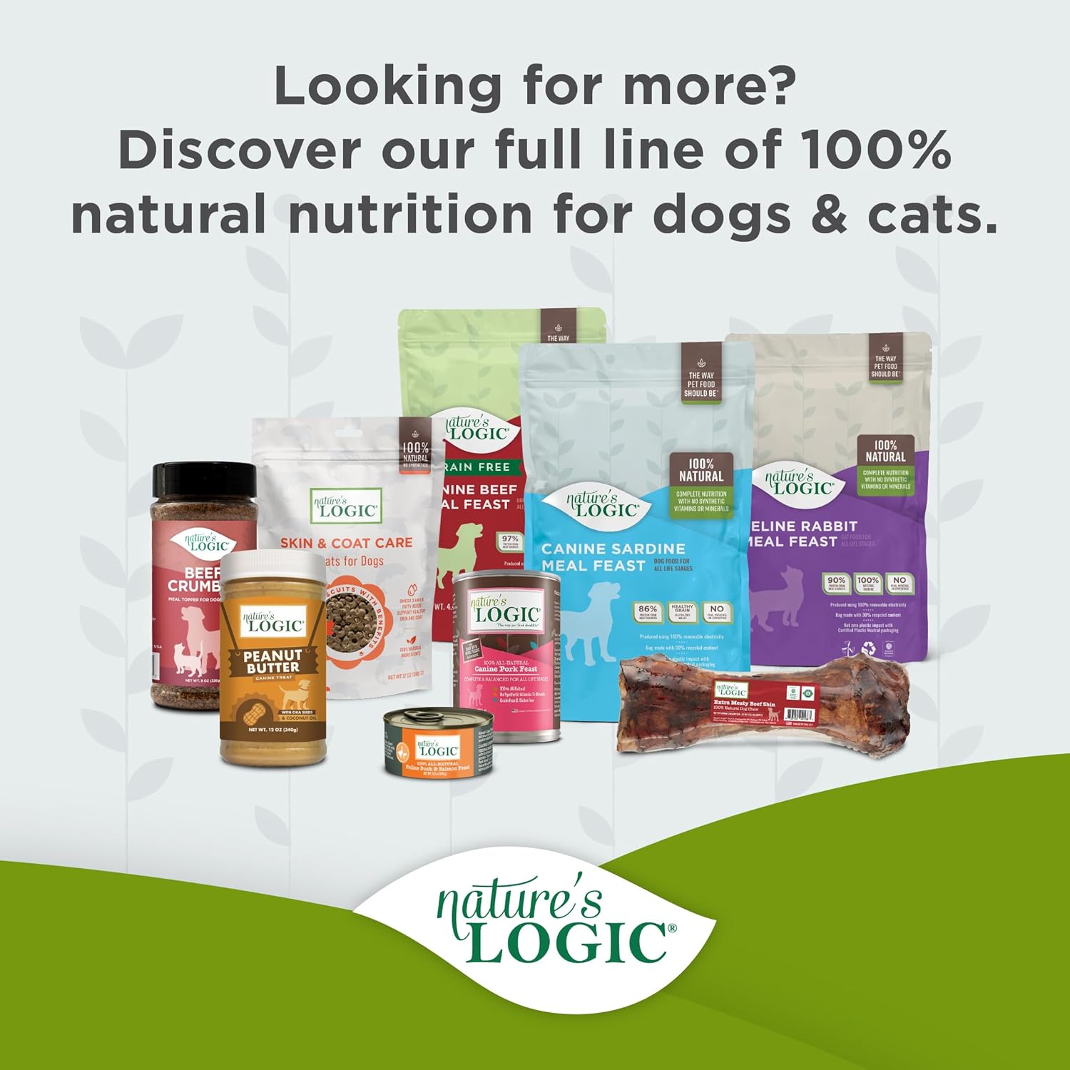 NatureS Logic Canine Duck  Salmon Meal Feast, 4.4Lb · v4