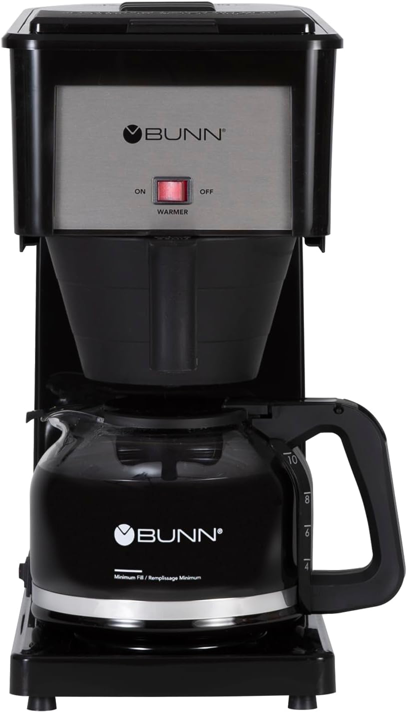 BUNN GRBD Velocity Brew High Altitude Original 10-Cup Home Brewer, Black · v2