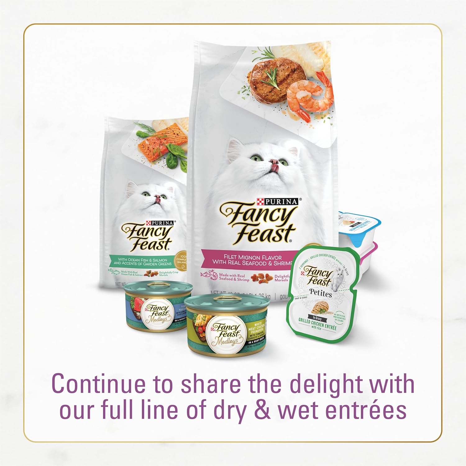 Nourriture sèche pour chats Purina Fancy Feast avec poulet salé et dinde, sac de 7 livres