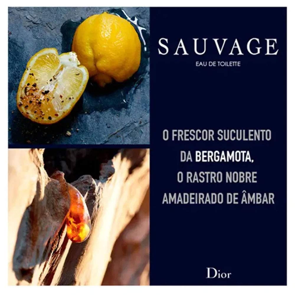 Christian Dior Sauvage Eau De Toilette Spray for Men, 3.4 Fluid Ounce · v2