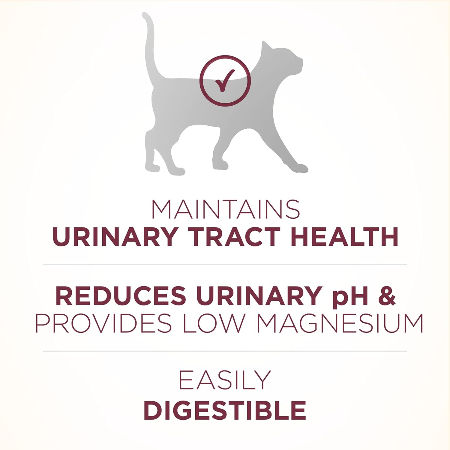 Nourriture sèche à haute teneur en protéines Purina ONE pour chats et lait maternisé pour la santé des voies urinaires, sac de 3,5 livres