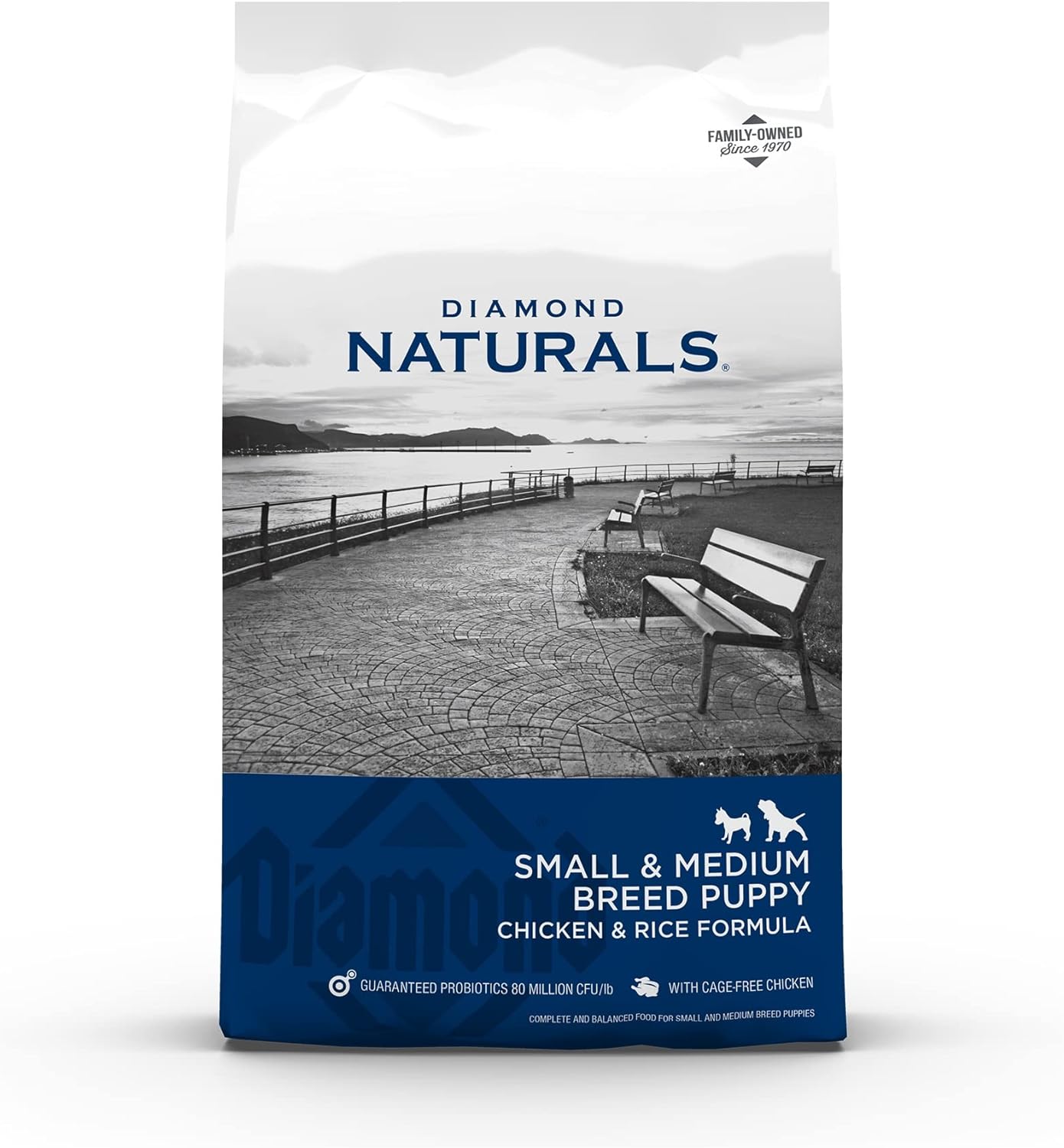 Diamond Naturals Small Breed Puppy Real Chicken Recipe High Protein Dry Dog Food 40 Pound (Pack of 1) · v3
